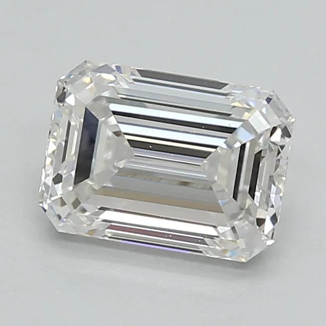 1.00ct Emerald Lab Grown Diamond (Colour F, Clarity VVS1, IGI Certified)