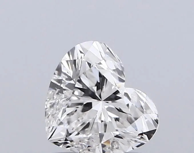 1.02ct Heart Lab Grown Diamond (Colour G, Clarity VS2, IGI Certified)