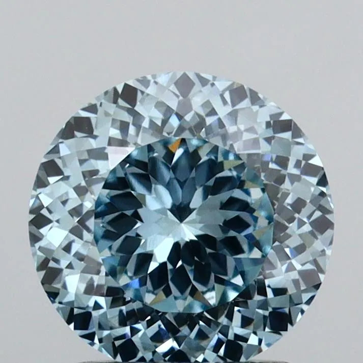 1.42ct Other Lab Grown Diamond (Colour Fancy Vivid Blue, Clarity VVS1, IGI Certified)