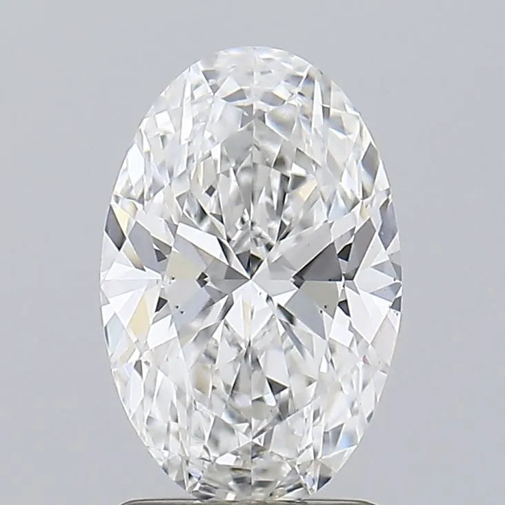1.53ct Oval Lab Grown Diamond (Colour E, Clarity VS2, IGI Certified)