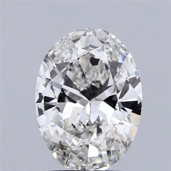1.58ct Oval Lab Grown Diamond (Colour G, Clarity VS2, IGI Certified)