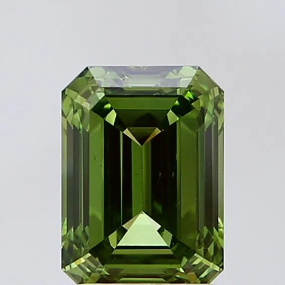 1.86ct Emerald Lab Grown Diamond (Colour Fancy Vivid Green, Clarity VS1, IGI Certified)