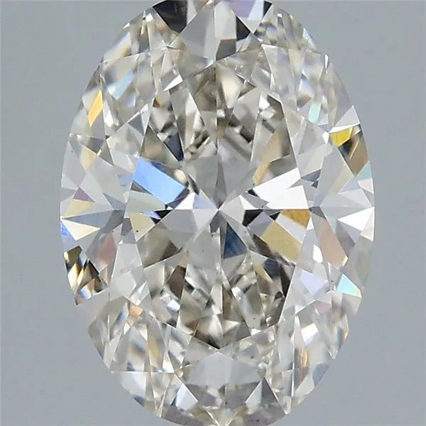1.95ct Oval Lab Grown Diamond (Colour I, Clarity VS2, IGI Certified)
