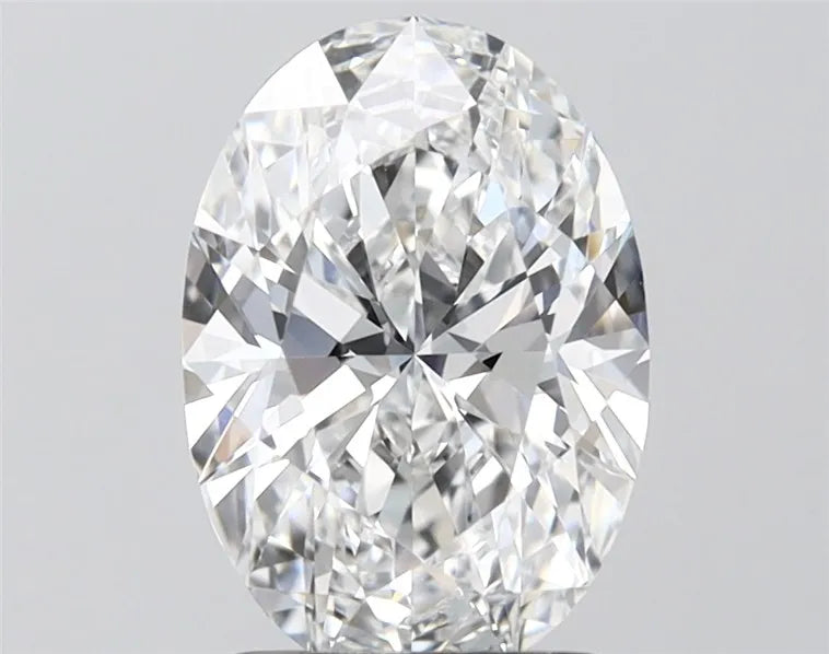 2.00ct Oval Lab Grown Diamond (Colour E, Clarity VVS1, IGI Certified)