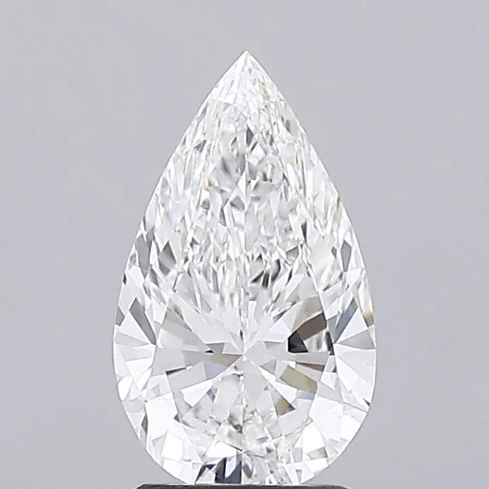 2.00ct Pear Lab Grown Diamond (Colour E, Clarity VVS2, IGI Certified)