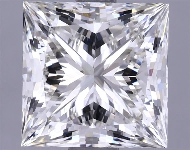 2.00ct Princess Lab Grown Diamond (Colour H, Clarity VS2, IGI Certified)