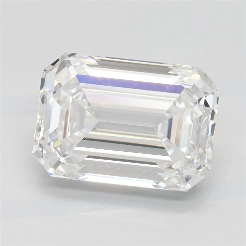 2.02ct Emerald Lab Grown Diamond (Colour D, Clarity IF, IGI Certified)