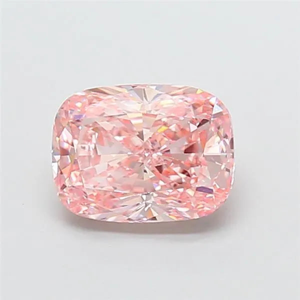 2.04ct Cushion modified Lab Grown Diamond (Colour Fancy Vivid Pink, Clarity VVS1, IGI Certified)