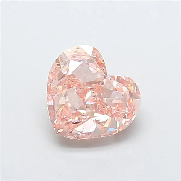 2.09ct Heart Lab Grown Diamond (Colour Fancy Intense Brownish Pink, Clarity VS2, IGI Certified)
