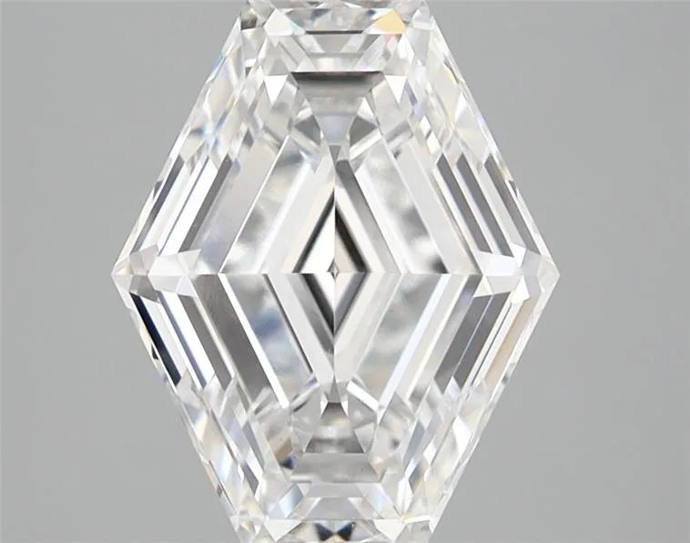 2.25ct Hexagonal Lab Grown Diamond (Colour E, Clarity VS2, IGI Certified)