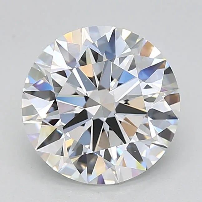 2.26ct Round Lab Grown Diamond (Colour D, Clarity VVS1, Cut ID, IGI Certified)