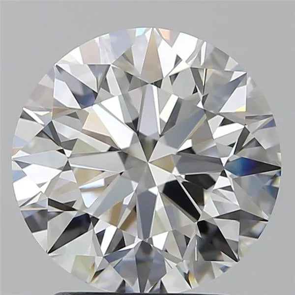 2.28ct Round Natural Diamond (Colour F, Clarity IF, Cut EX, GIA Certified)