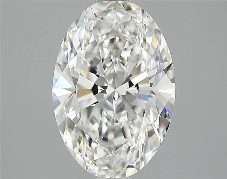 2.47ct Oval Lab Grown Diamond (Colour F, Clarity VVS2, IGI Certified)