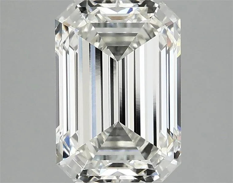 2.53ct Emerald Lab Grown Diamond (Colour H, Clarity VVS2, IGI Certified)