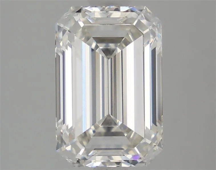 2.60ct Emerald Lab Grown Diamond (Colour G, Clarity VVS2, IGI Certified)