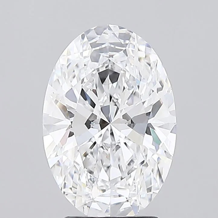 2.69ct Oval Lab Grown Diamond (Colour D, Clarity IF, IGI Certified)