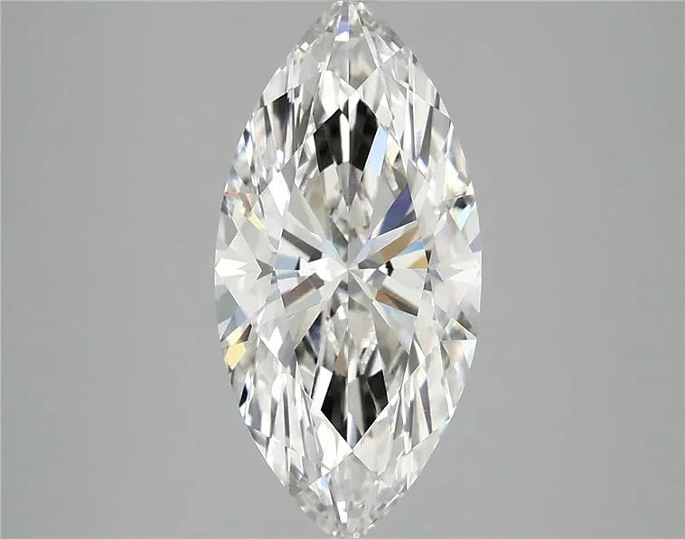 2.88ct Marquise Lab Grown Diamond (Colour F, Clarity VVS2, IGI Certified)
