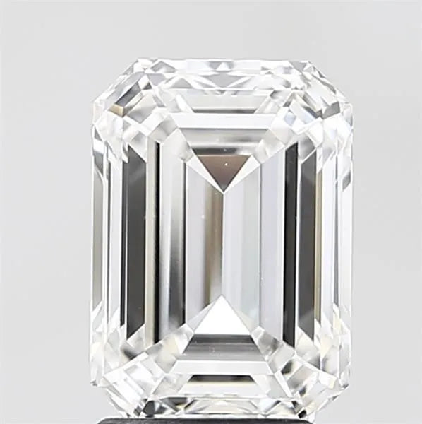 3.00ct Emerald Lab Grown Diamond (Colour F, Clarity VS1, IGI Certified)
