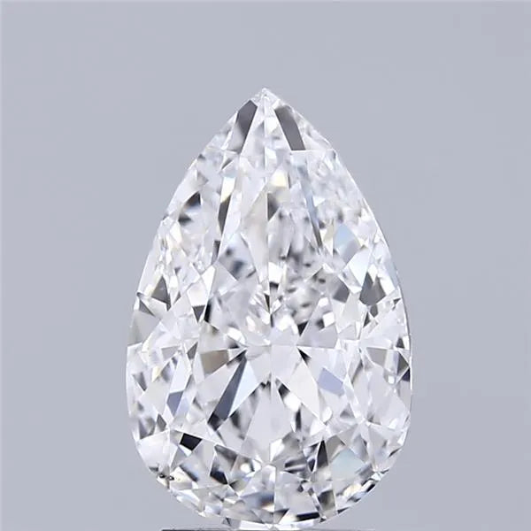 3.00ct Pear Lab Grown Diamond (Colour D, Clarity VS1, IGI Certified)