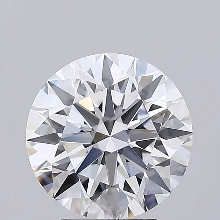 3.02ct Round Lab Grown Diamond (Colour D, Clarity IF, Cut ID, IGI Certified)