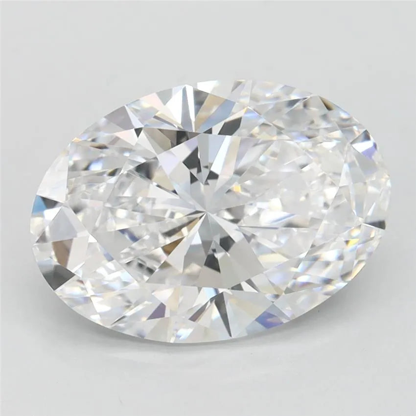 3.03ct Oval Lab Grown Diamond (Colour D, Clarity IF, IGI Certified)