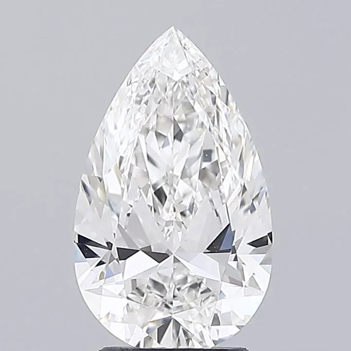 3.03ct Pear Lab Grown Diamond (Colour F, Clarity VVS2, IGI Certified)