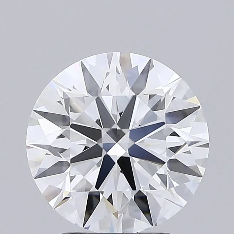 3.05ct Round Lab Grown Diamond (Colour E, Clarity IF, Cut ID, IGI Certified)