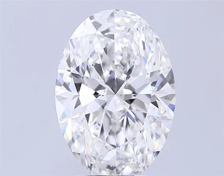3.08ct Oval Lab Grown Diamond (Colour E, Clarity VS2, IGI Certified)