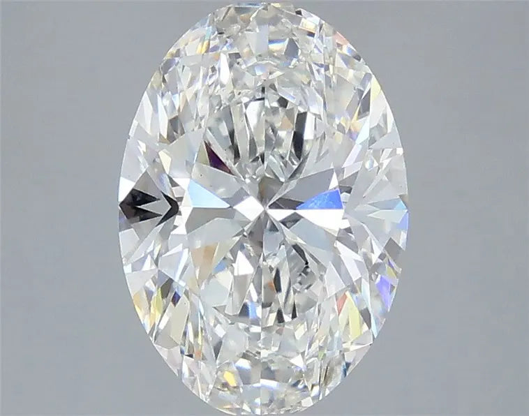 3.09ct Oval Lab Grown Diamond (Colour E, Clarity VS2, IGI Certified)