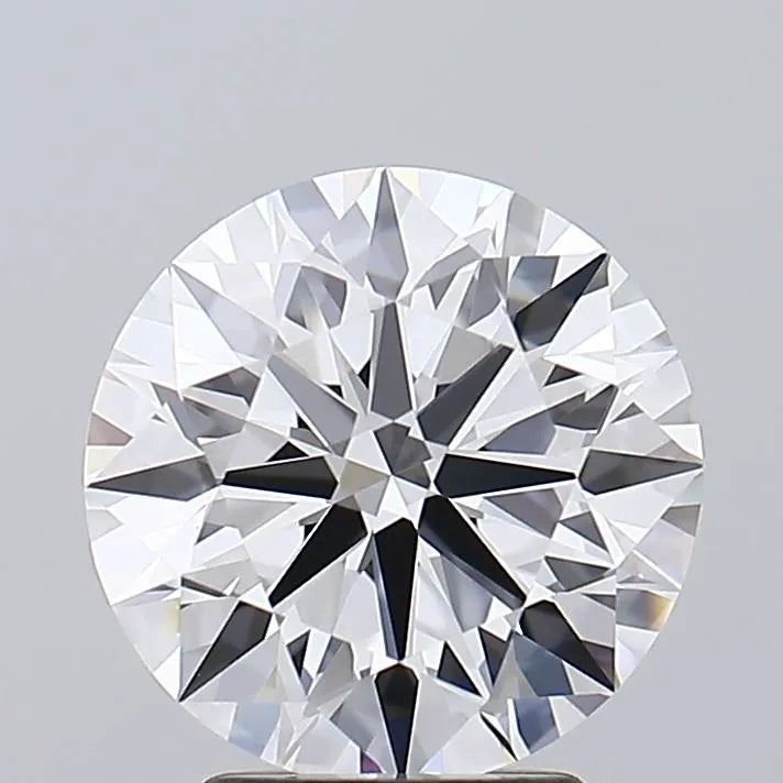 3.22ct Round Lab Grown Diamond (Colour D, Clarity IF, Cut ID, IGI Certified)