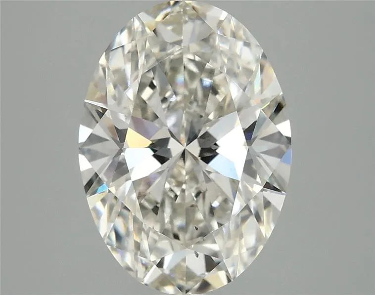 3.36ct Oval Lab Grown Diamond (Colour H, Clarity VS2, IGI Certified)