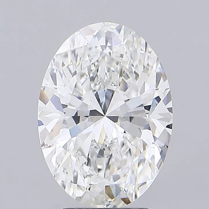 3.54ct Oval Lab Grown Diamond (Colour F, Clarity VVS2, IGI Certified)