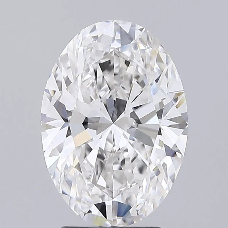 3.56ct Oval Lab Grown Diamond (Colour E, Clarity VVS2, IGI Certified)