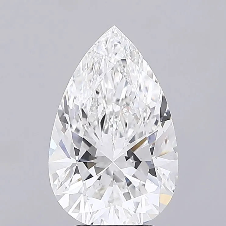4.06ct Pear Lab Grown Diamond (Colour F, Clarity VS1, IGI Certified)