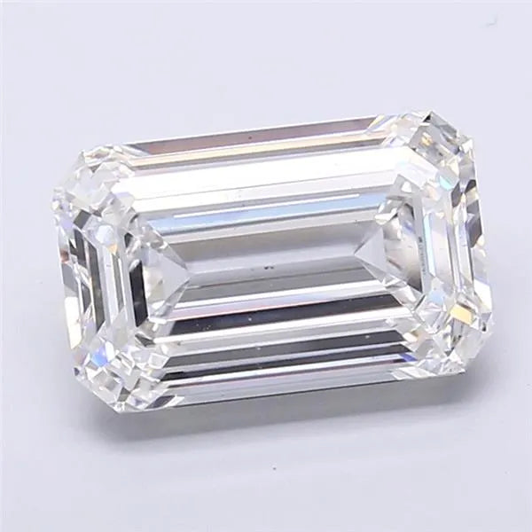 6.00ct Emerald Lab Grown Diamond (Colour E, Clarity VS2, IGI Certified)