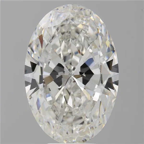 8.04ct Oval Lab Grown Diamond (Colour G, Clarity VVS2, IGI Certified)
