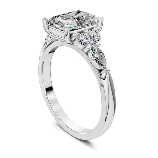 LUMINA RADIANT CLUSTER RING