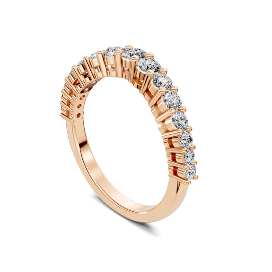 AUREA GRADUATED DIAMOND BAND