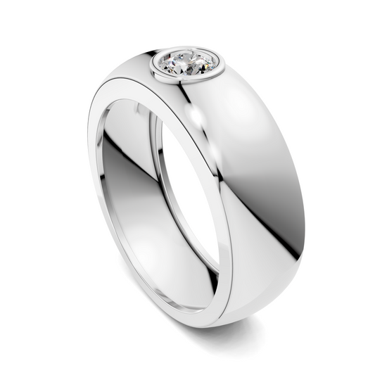 WINSTON DOMED BEZEL BAND