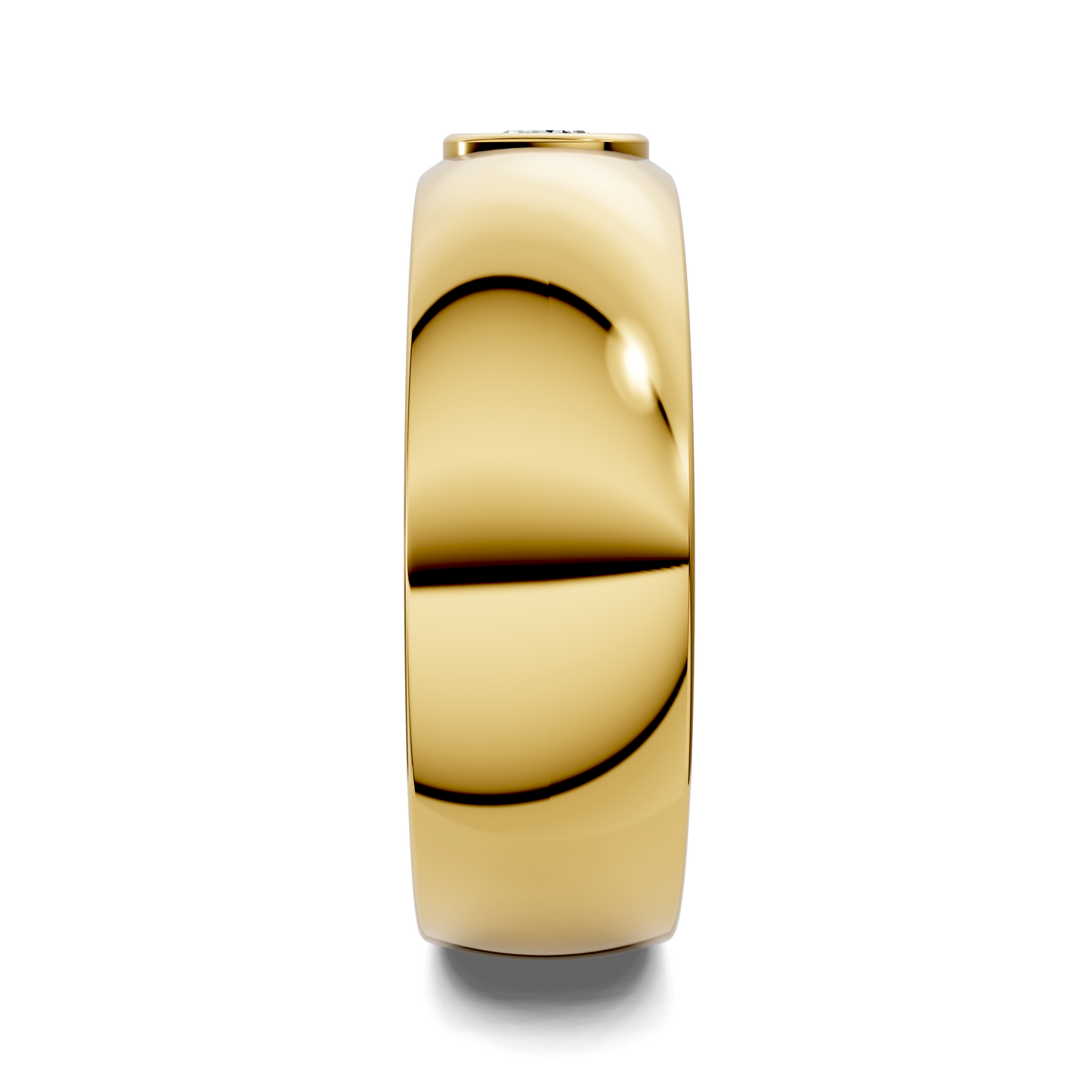 WINSTON DOMED BEZEL BAND