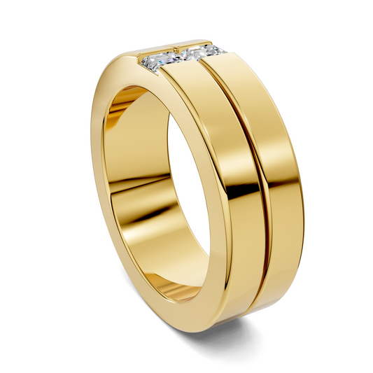 JULIAN DUAL ASSCHER DIAMOND RING