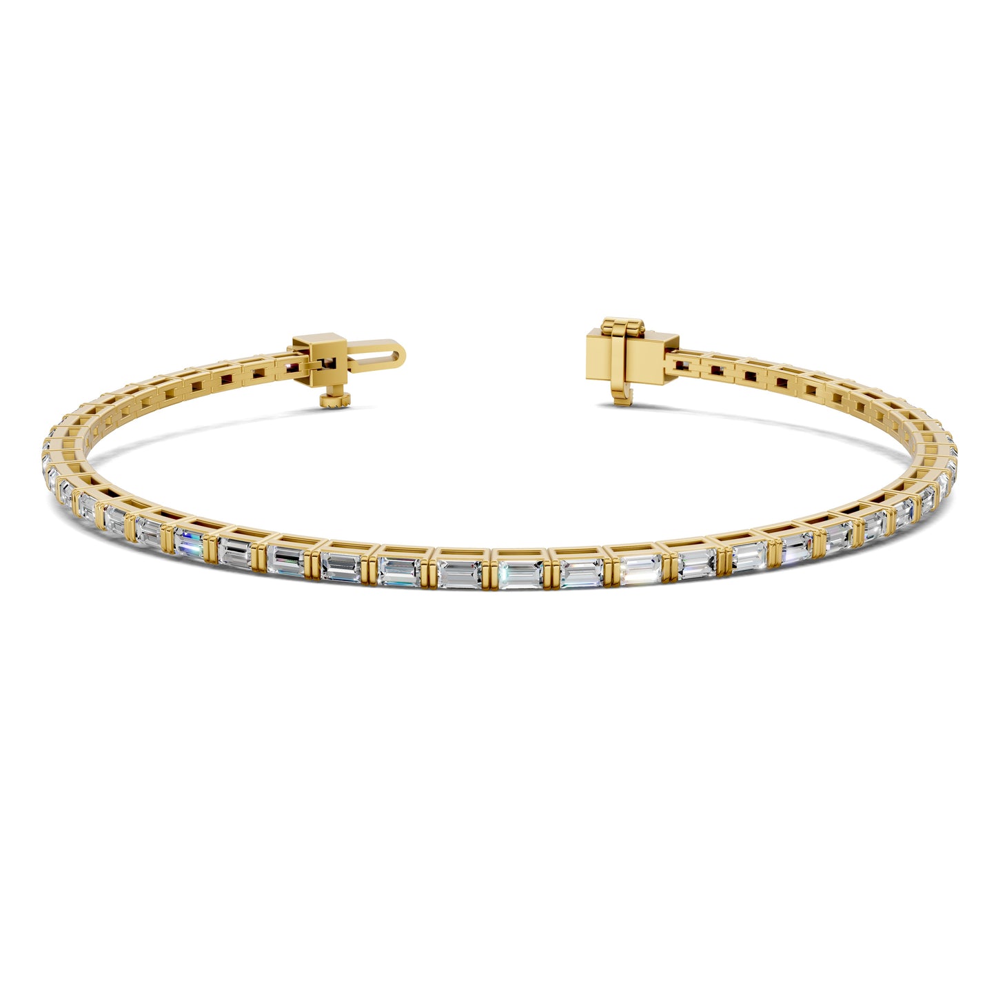 ASTRA BAGUETTE TENNIS BRACELET