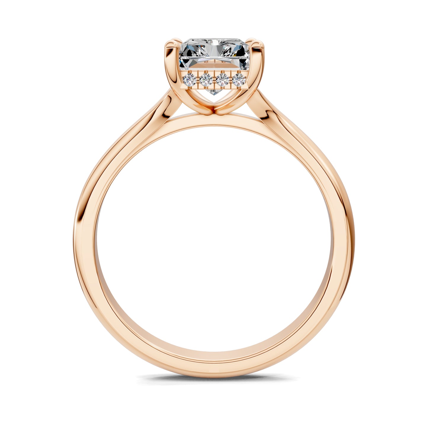 LUMINA RADIANT HIDDEN HALO RING