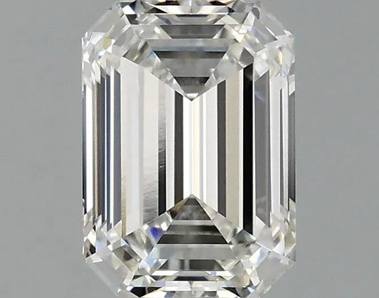1.00ct Emerald Lab Grown Diamond (Colour F, Clarity VVS1, IGI Certified)
