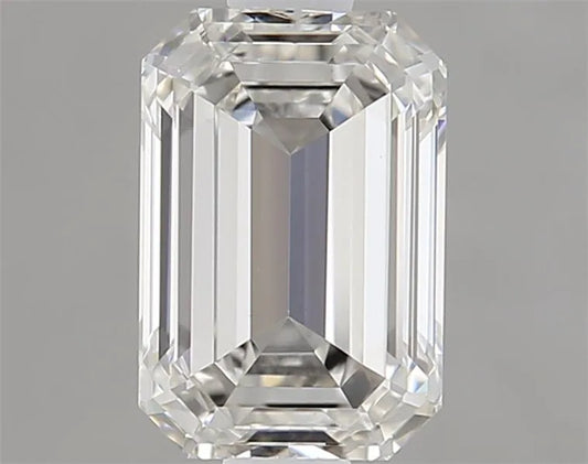 1.00ct Emerald Lab Grown Diamond (Colour H, Clarity VVS2, IGI Certified)
