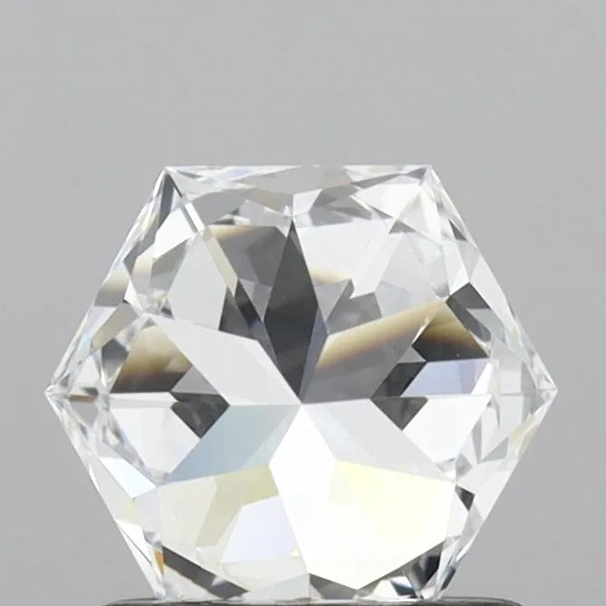 1.00ct Hexagonal Lab Grown Diamond (Colour D, Clarity VS1, IGI Certified)