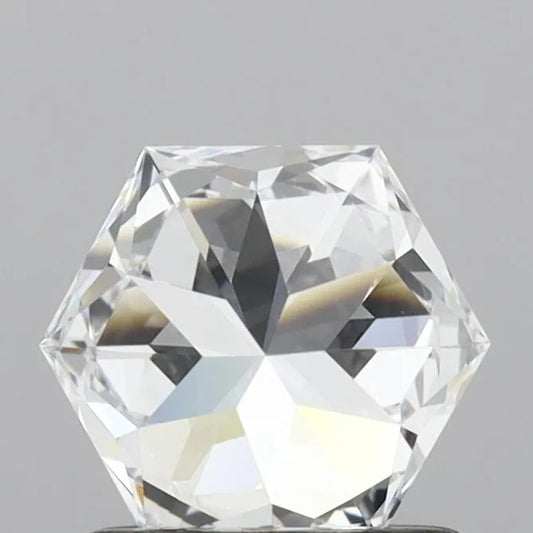 1.00ct Hexagonal Lab Grown Diamond (Colour D, Clarity VS1, IGI Certified)