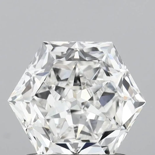 1.00ct Hexagonal Lab Grown Diamond (Colour E, Clarity VS1, IGI Certified)