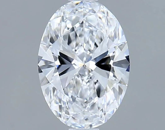 1.00ct Oval Lab Grown Diamond (Colour D, Clarity FL, IGI Certified)