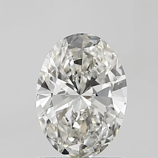 1.00ct Oval Lab Grown Diamond (Colour H, Clarity VVS2, IGI Certified)
